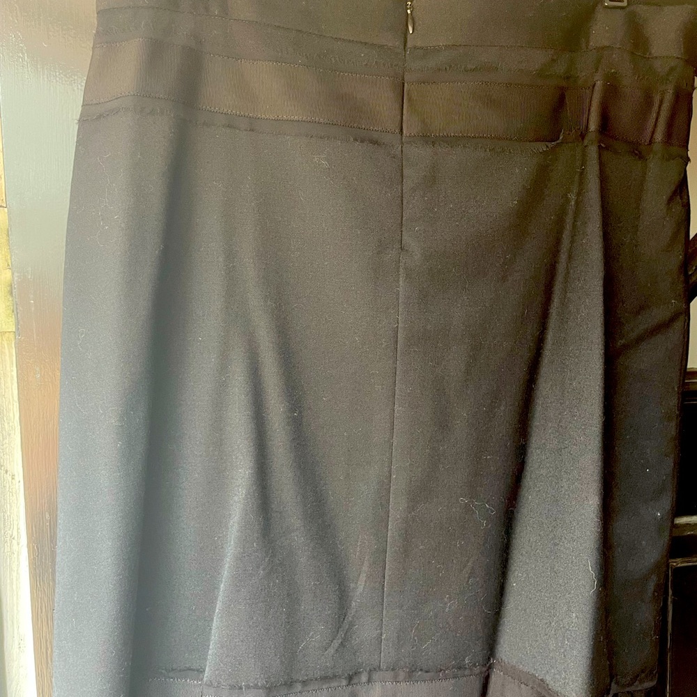 Pink tartan size 12 black skirt